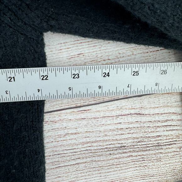 Cliche Floral Embroidered Crewneck Sweater Womens XL Black Red Pink - Picture 11 of 12